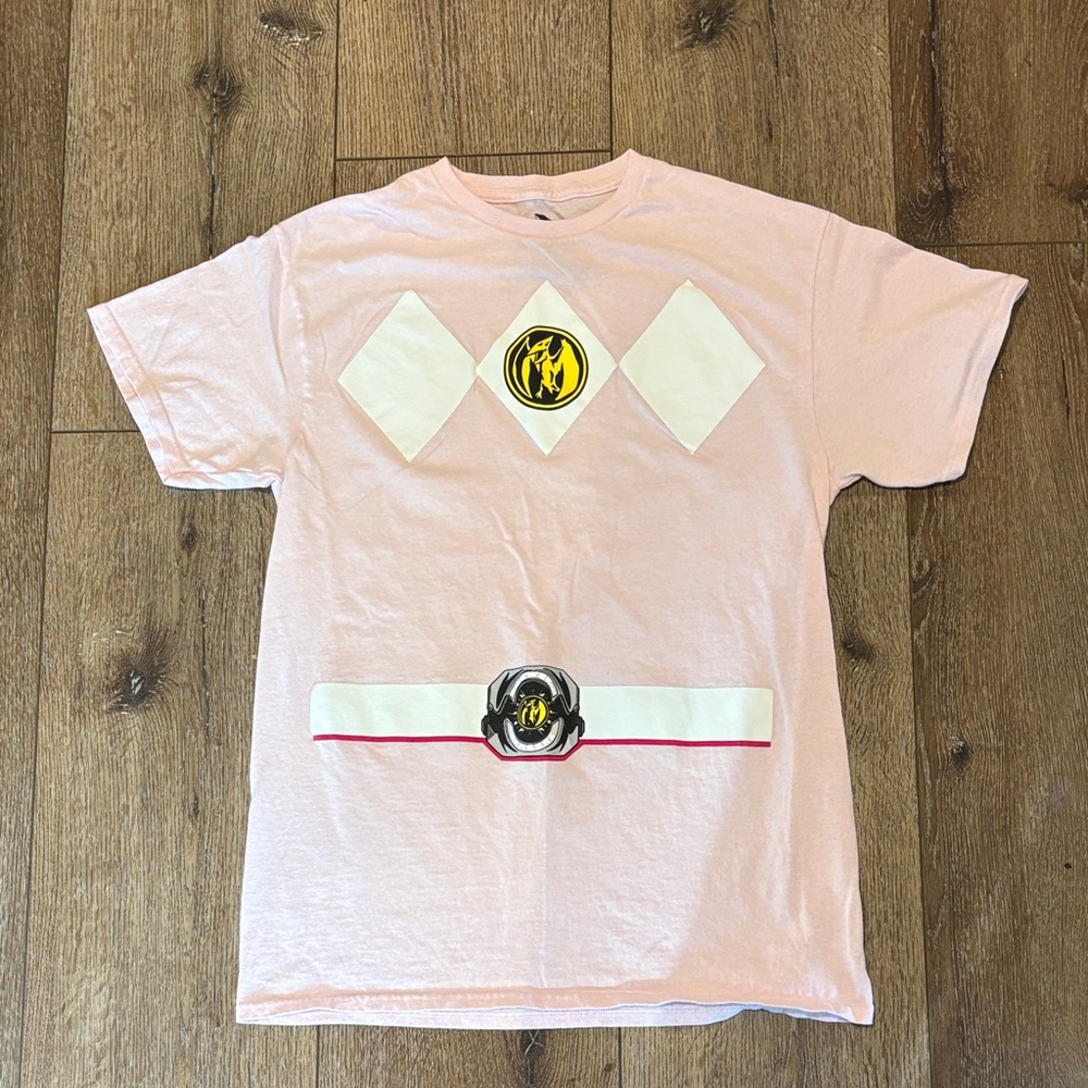 Pink Power Ranger T Shirt - Women’s M
